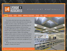 Tablet Screenshot of lysaghtassociates.com